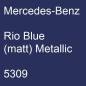 Preview: Mercedes-Benz, Rio Blue (matt) Metallic, 5309.